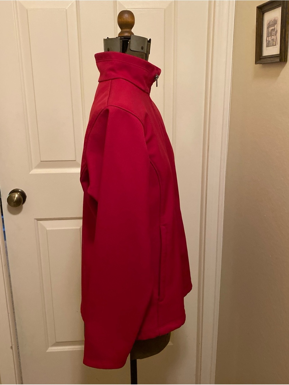 Columbia WOMENS Raspberry-Red Full-Zip Softshell Jacket - Picture 6 of 16